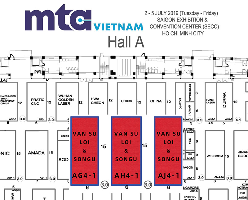 松谷智能装备,松谷激光,松谷激光,万事利集团,MTA VIETNAM 2019
