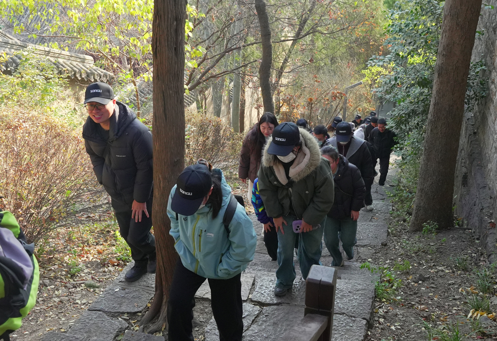 松谷激光2025年云龙湖团建活动