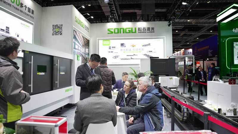 松谷激光惊艳亮相2026上海国际机床展