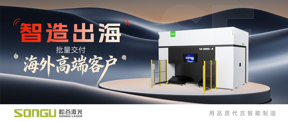 松谷激光三维五轴光纤激光切割机